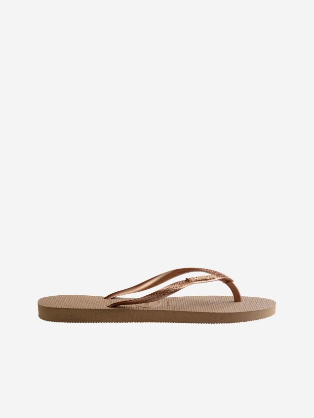 Havaianas Slim Logo Metallic
