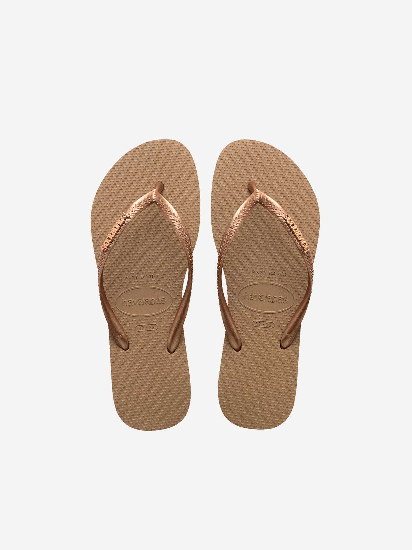 Havaianas Slim Logo Metallic