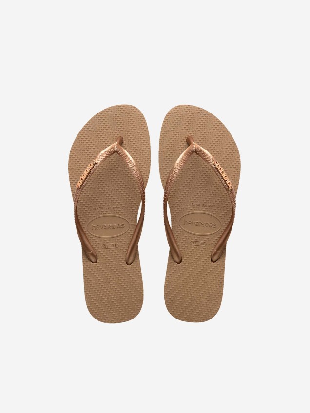 Havaianas Slim Logo Metallic
