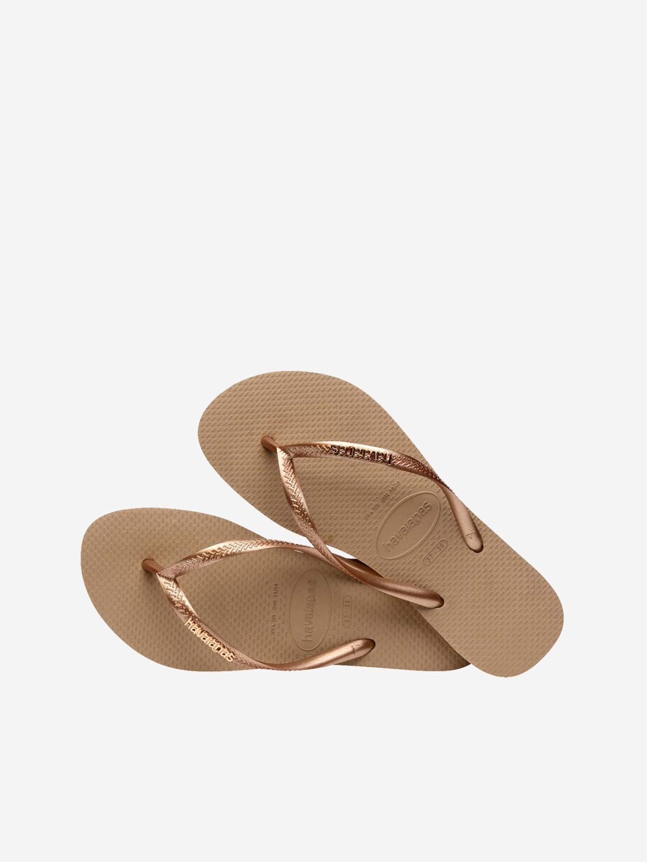 Havaianas Slim Logo Metallic