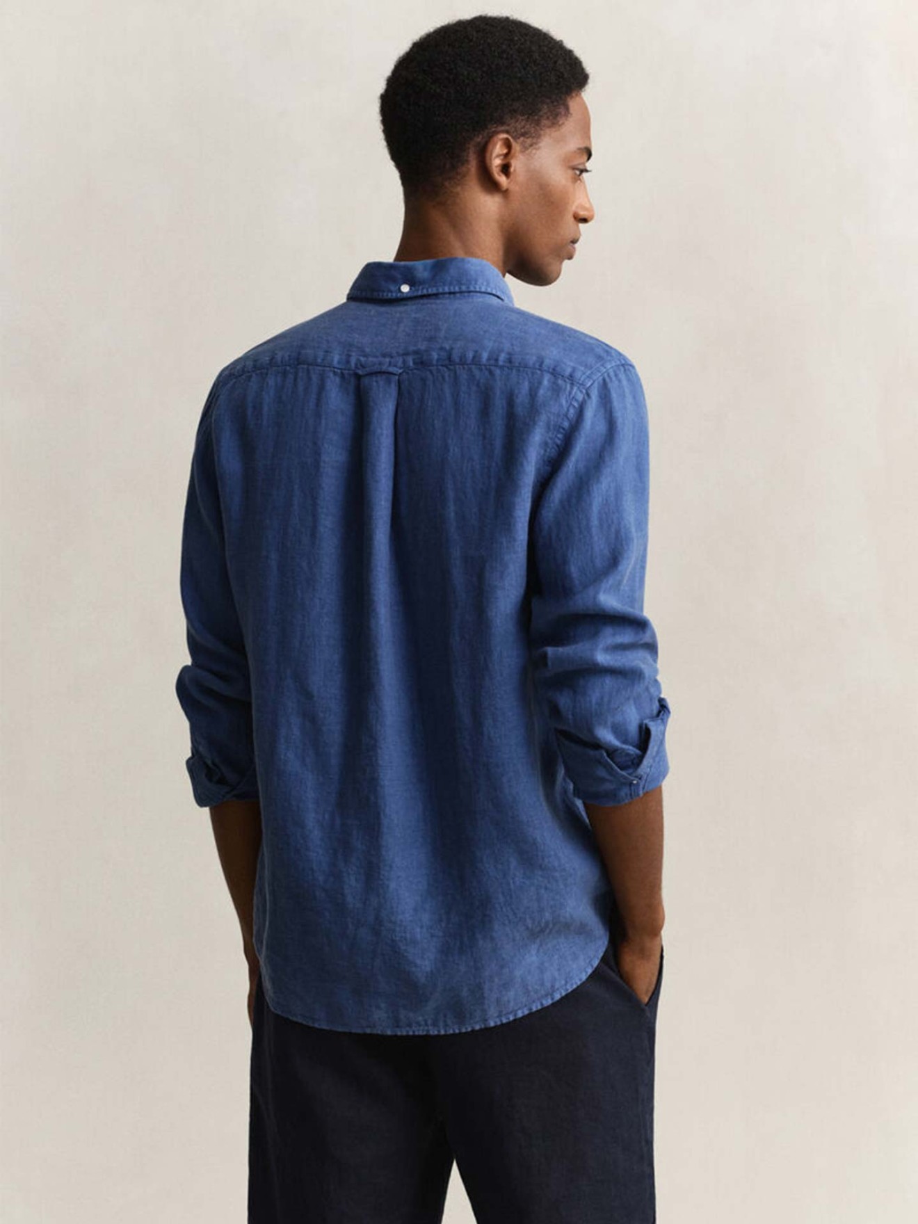 Camisa de Linho com Corte Regular