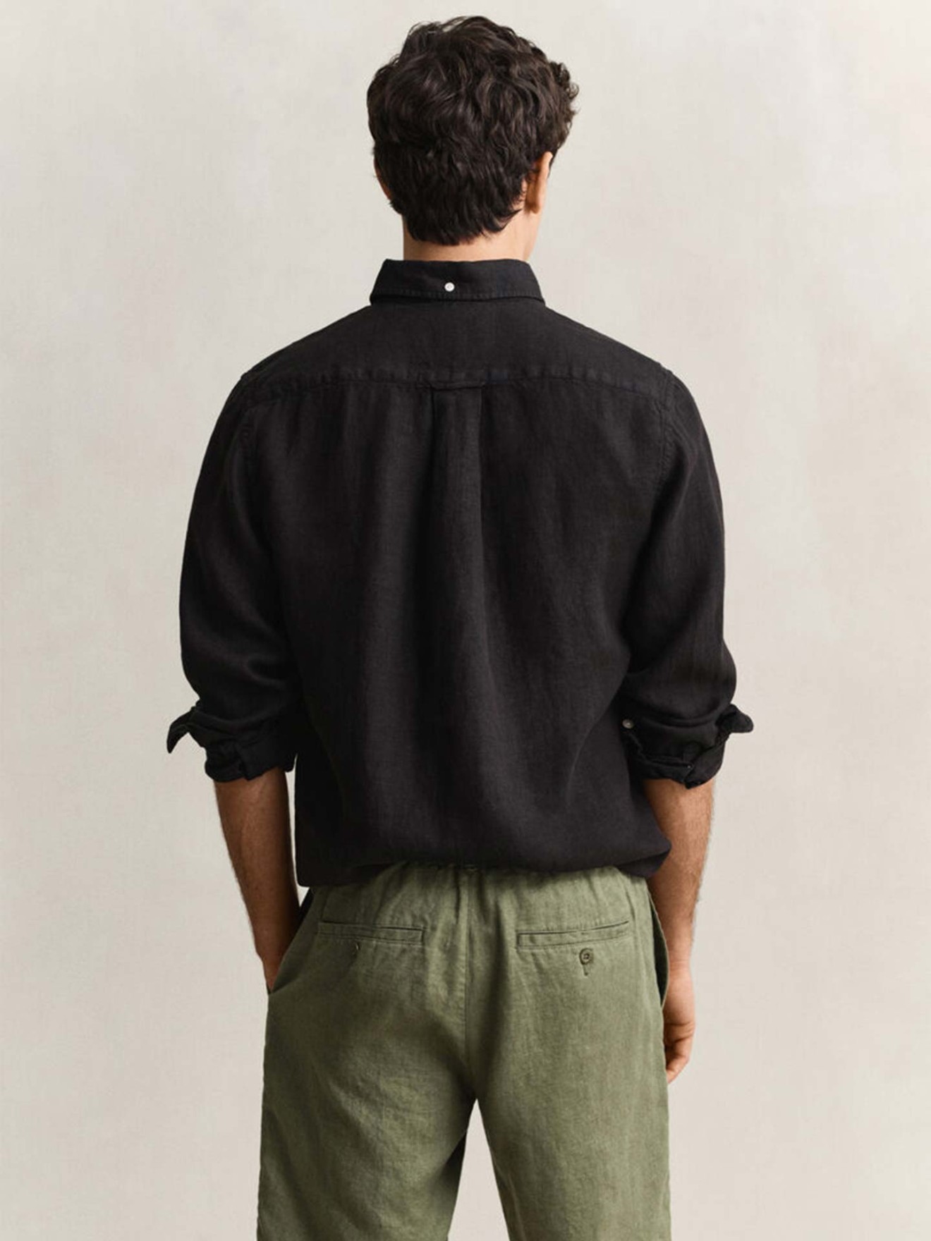 Camisa de Linho com Corte Regular