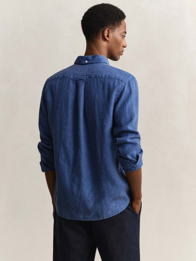Camisa de Linho com Corte Regular