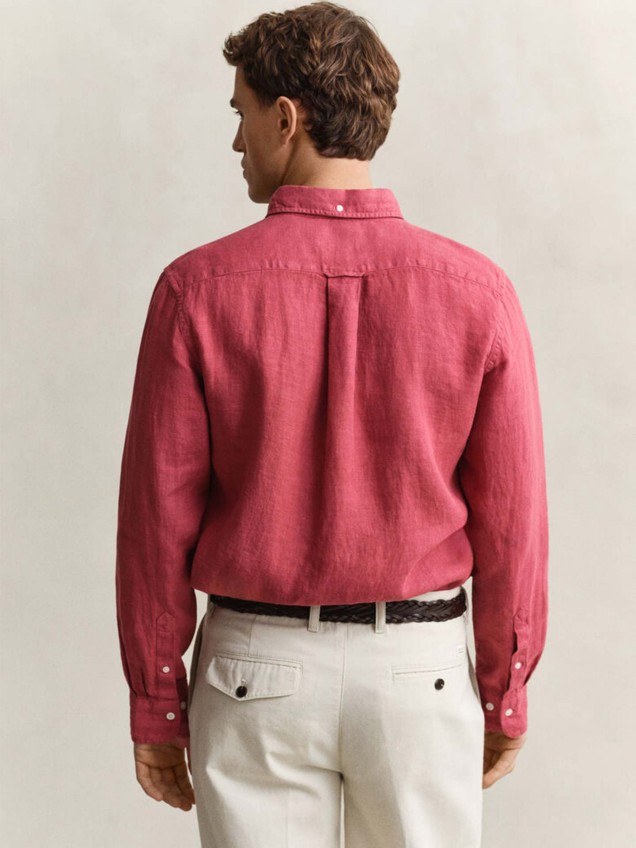 Camisa de Linho com Corte Regular