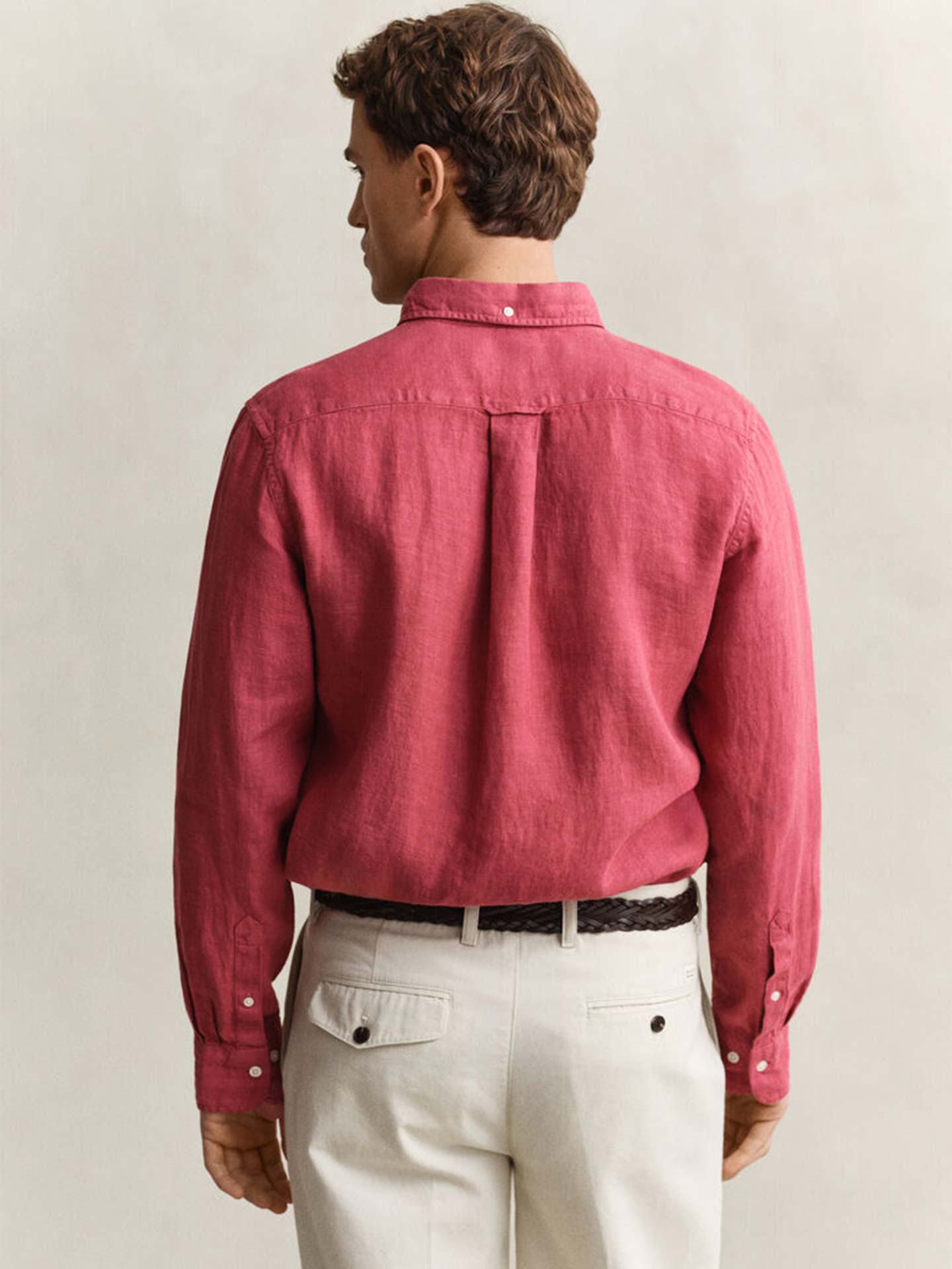 Camisa de Linho com Corte Regular