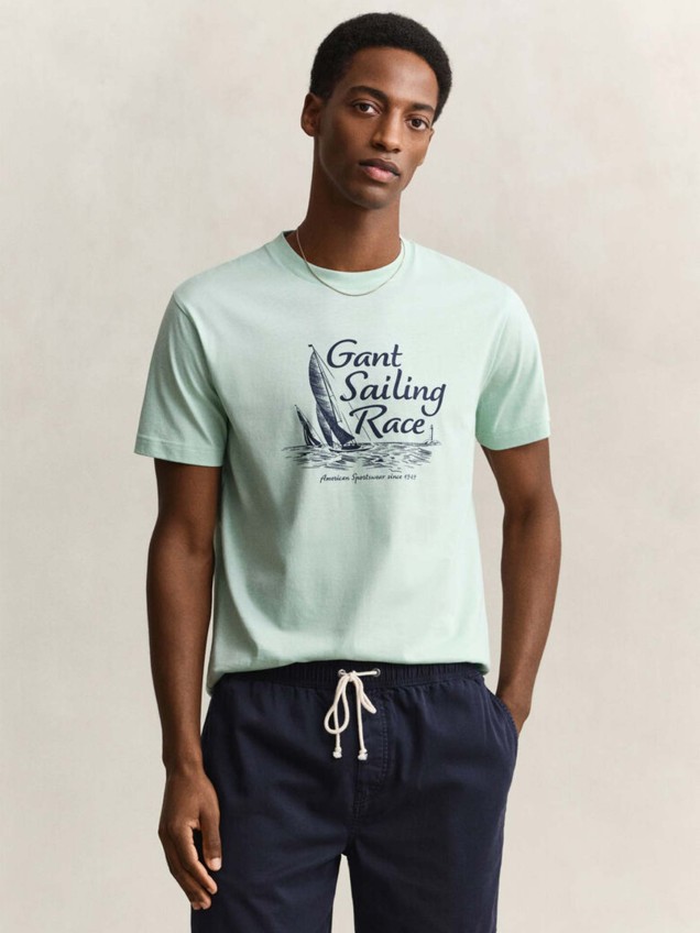 T-shirt com Estampado
