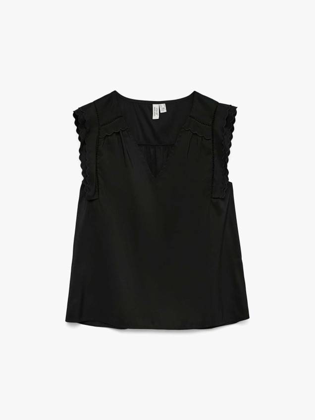 Blusa com Decote em V