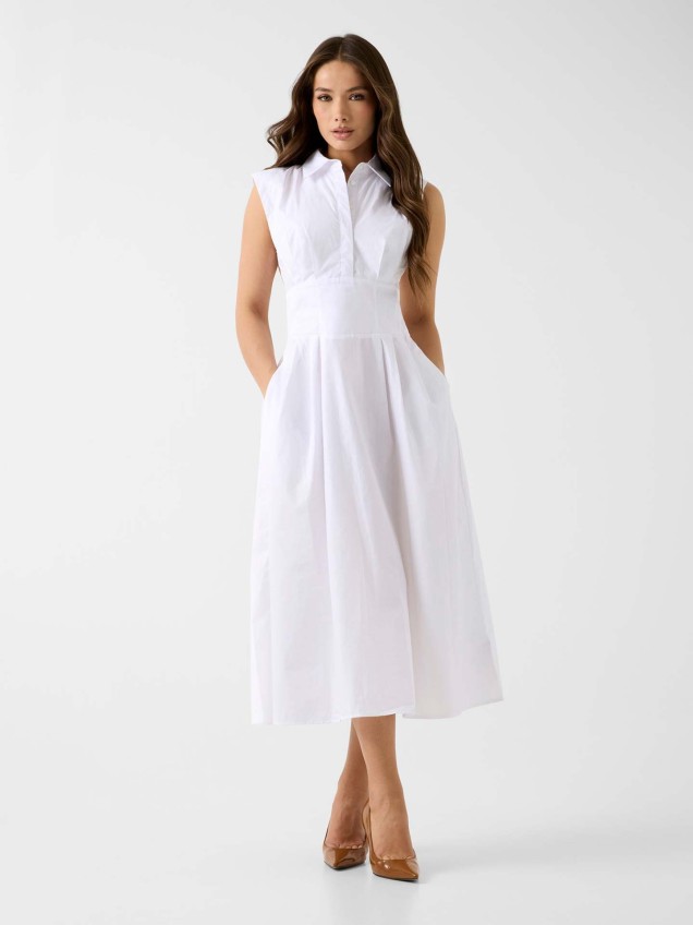 Vestido Camiseiro Midi