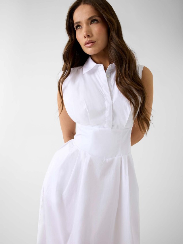 Vestido Camiseiro Midi