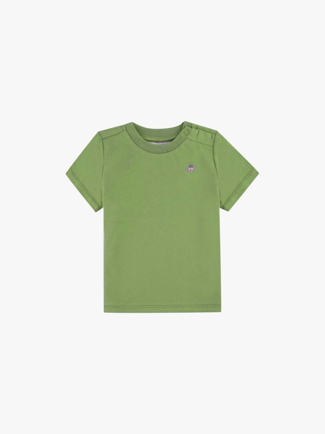 T-shirt com Abertura no Ombro