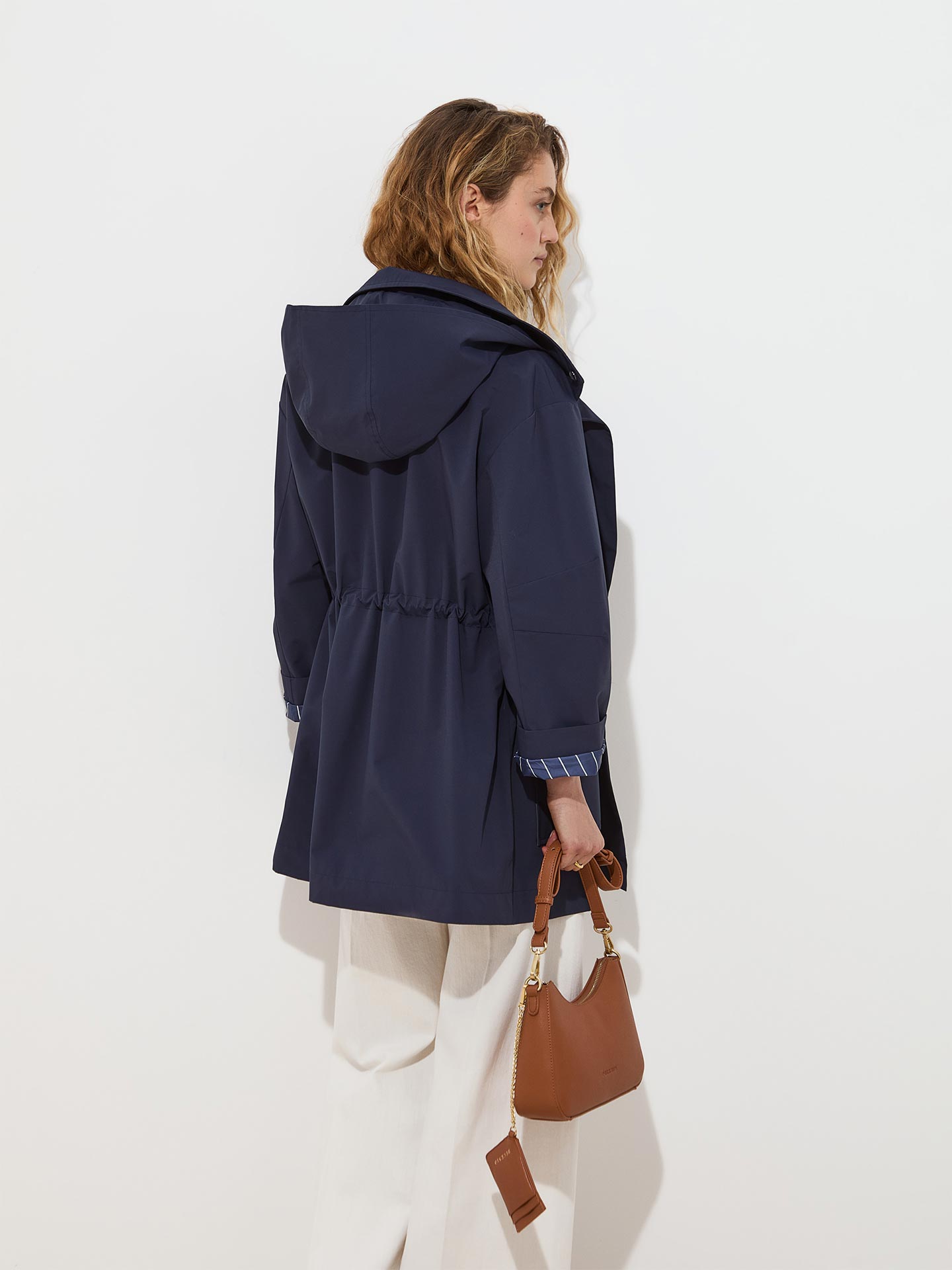 Parka com Capuz Removível