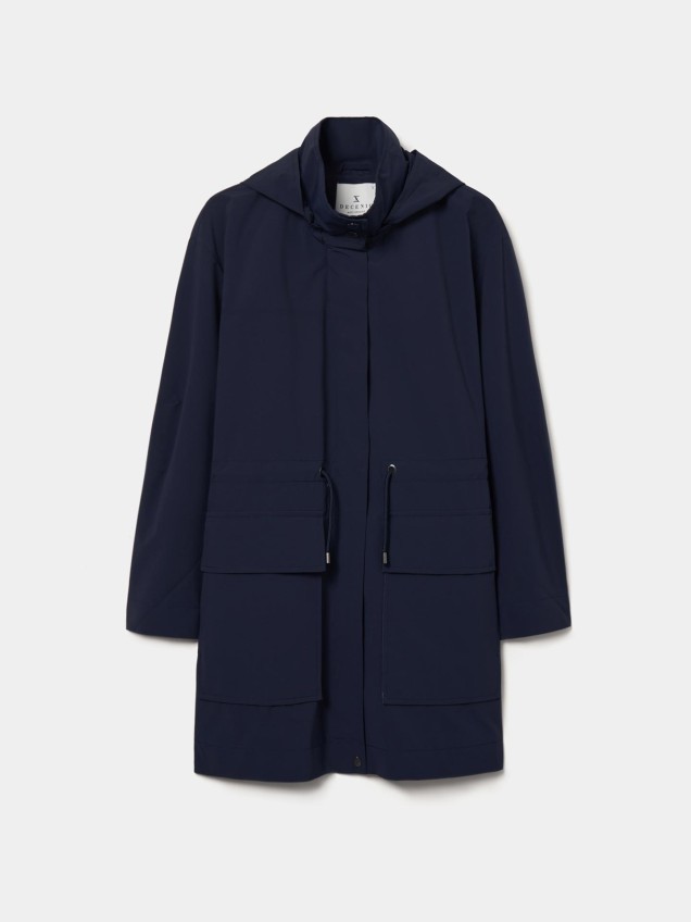 Parka com Capuz Removível