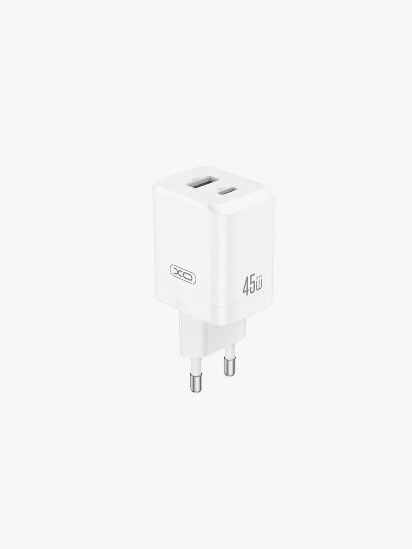 Carregador Duplo 45W USB-C e USB-A