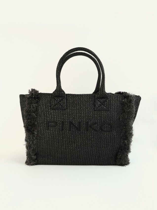 Mala Shopper em Rafia