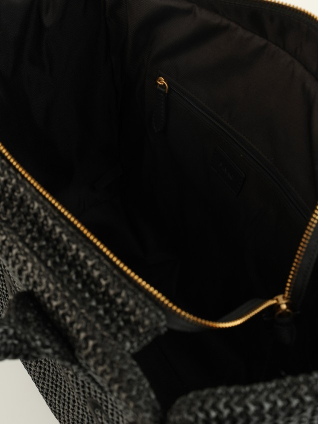 Mala Shopper em Rafia