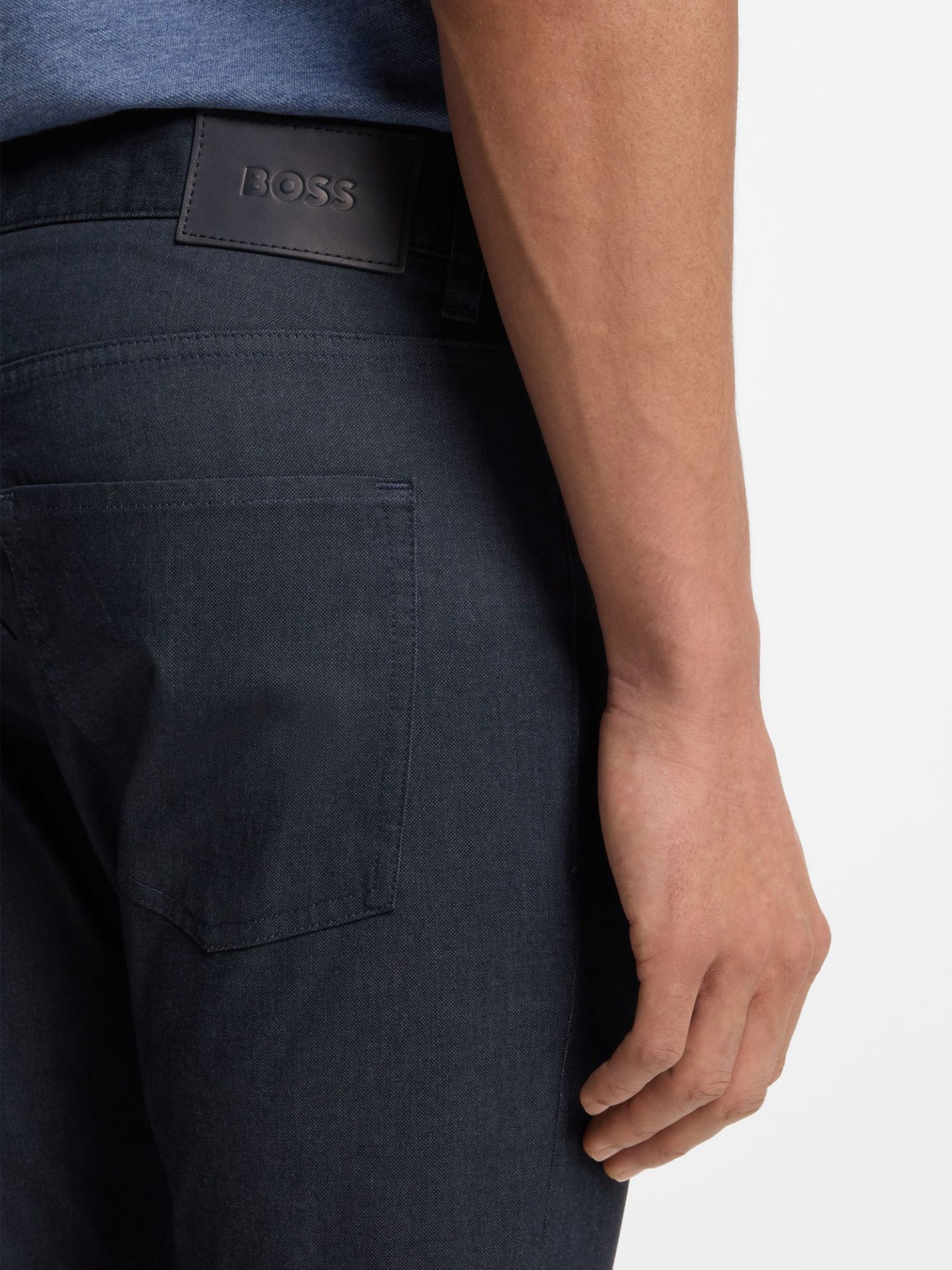 Calças de Ganga Slim Fit