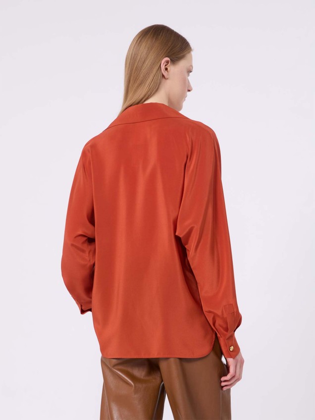 Blusa de Seda MSTAIA