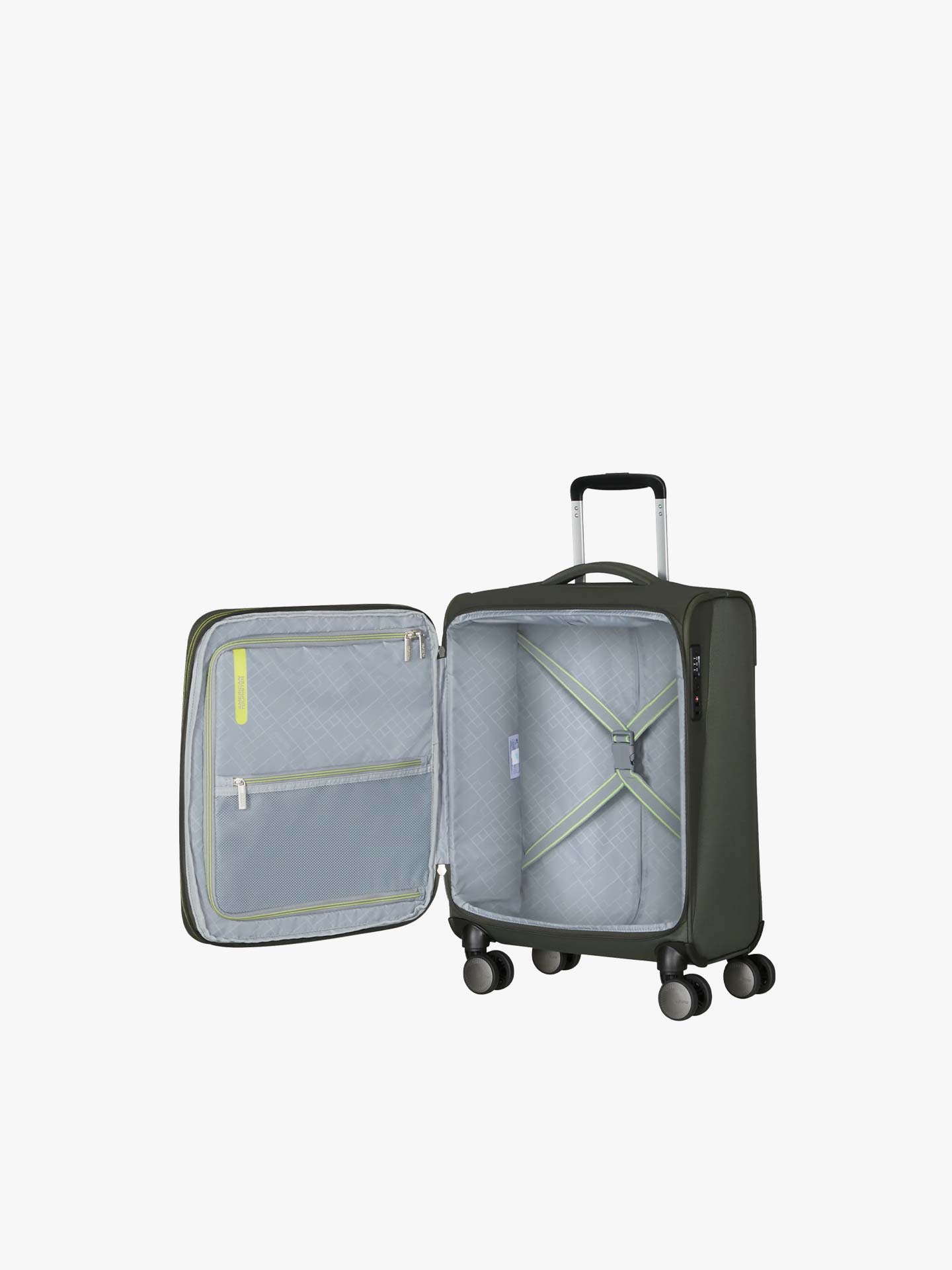 Mala de Cabine Wanderlite Expansível 55cm com 4 Rodas
