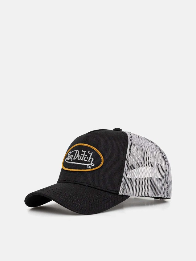 Boné Trucker com Patch Bordado