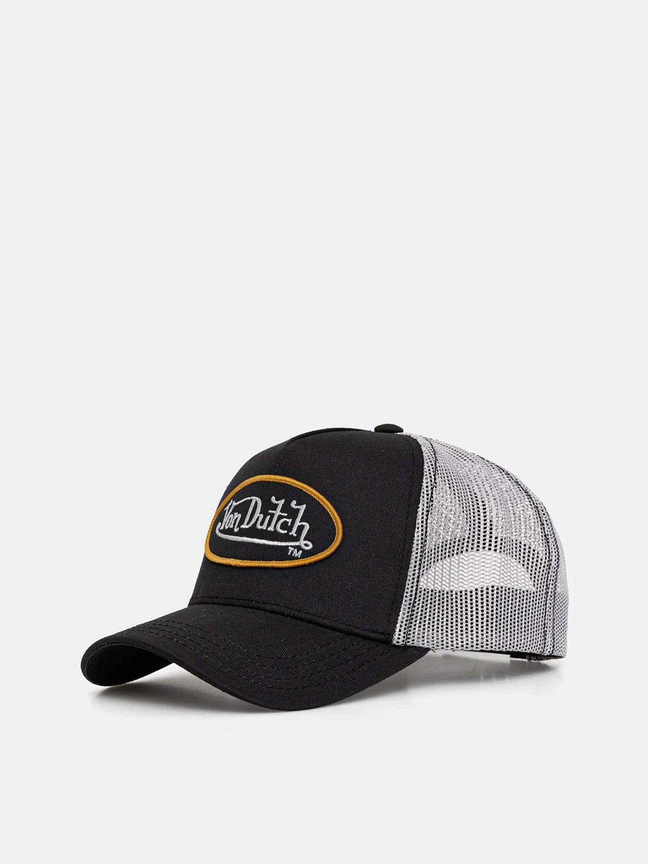 Boné Trucker com Patch Bordado
