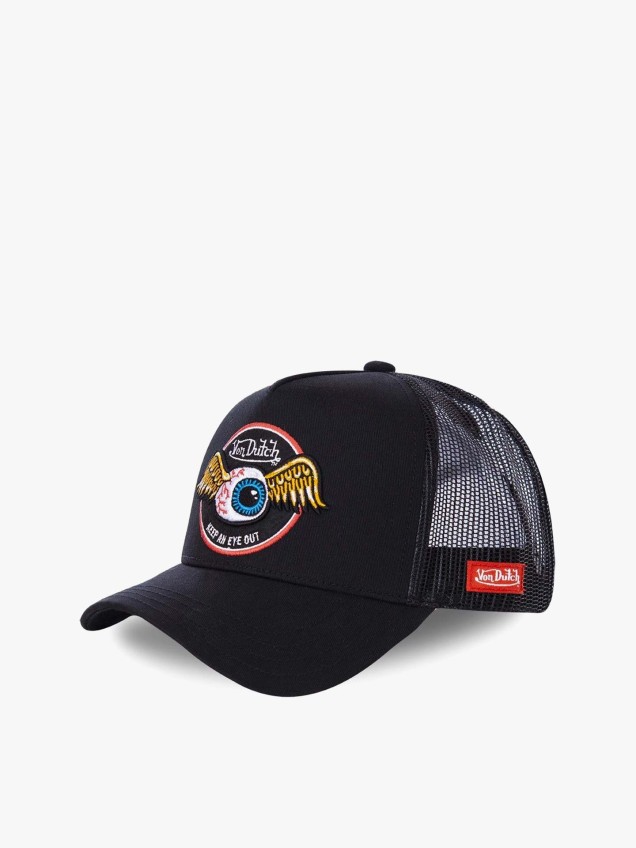 Boné Trucker com Patch Bordado