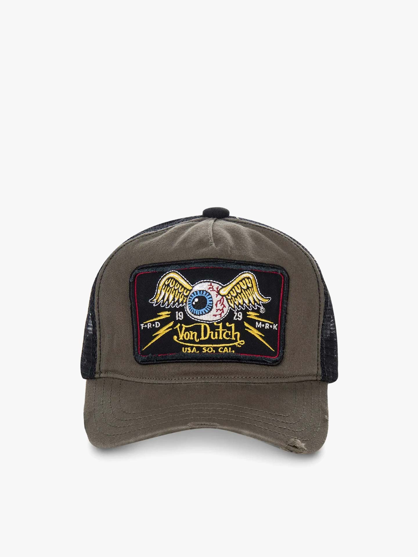 Boné Trucker com Patch Bordado