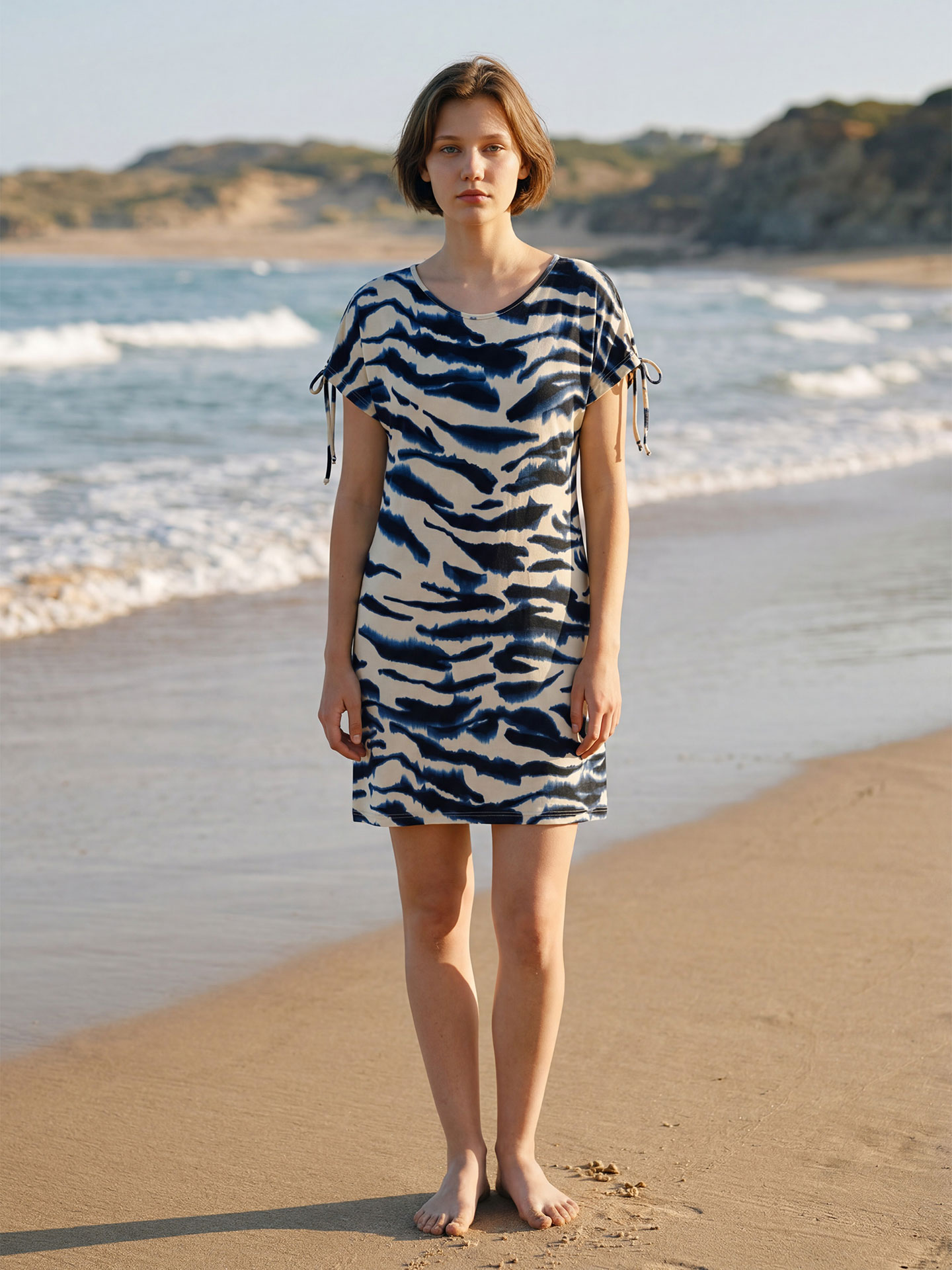 Vestido de Praia Estampado