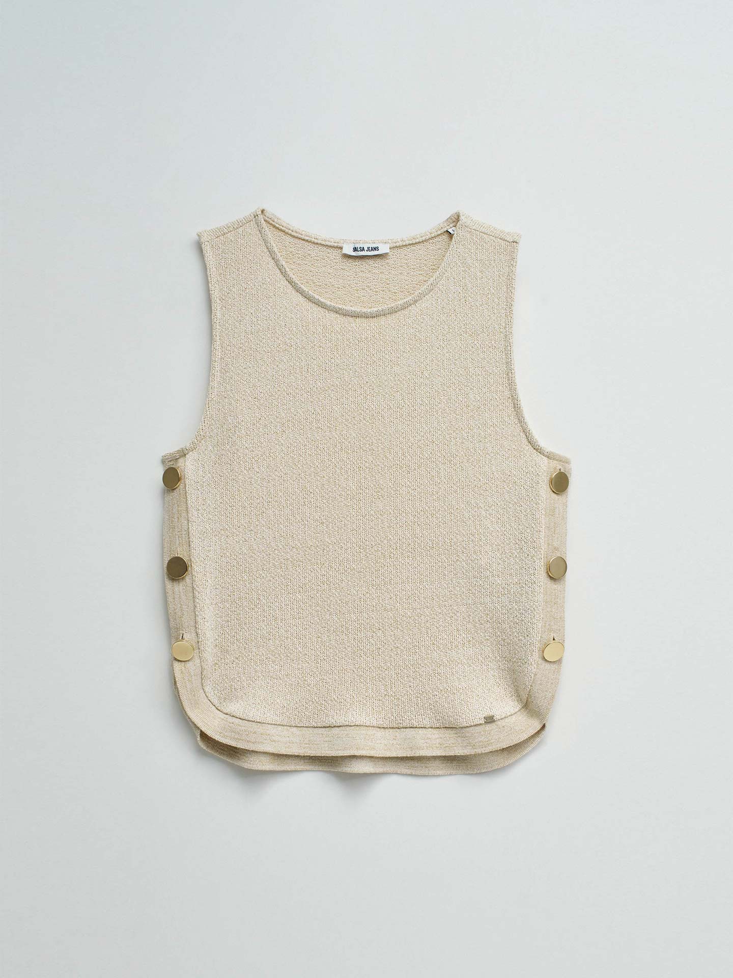 Top de Malha com Lurex