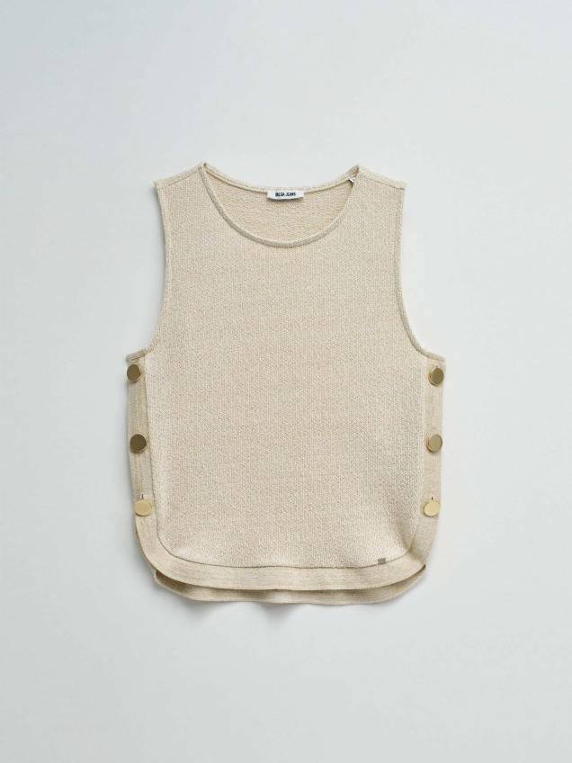 Top de Malha com Lurex