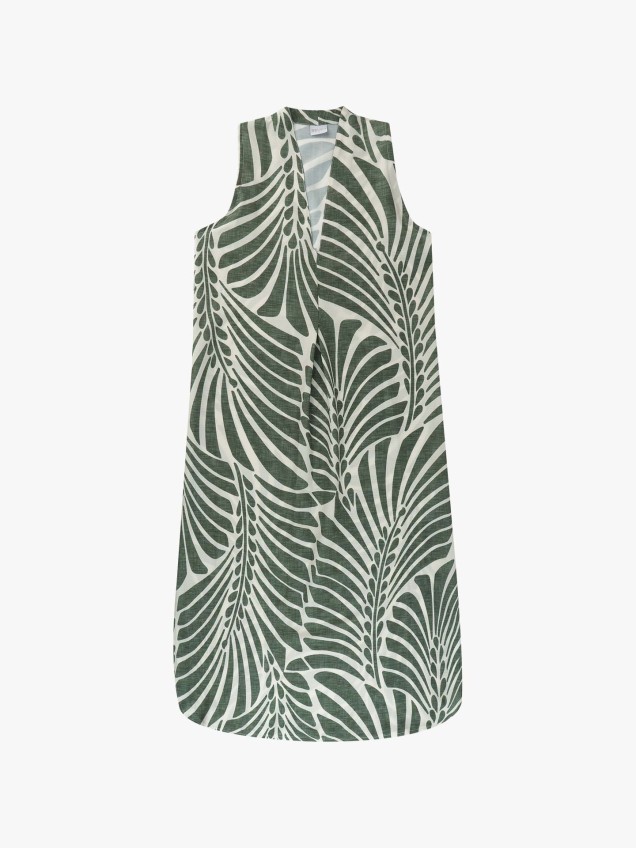 Vestido de Praia Estampado