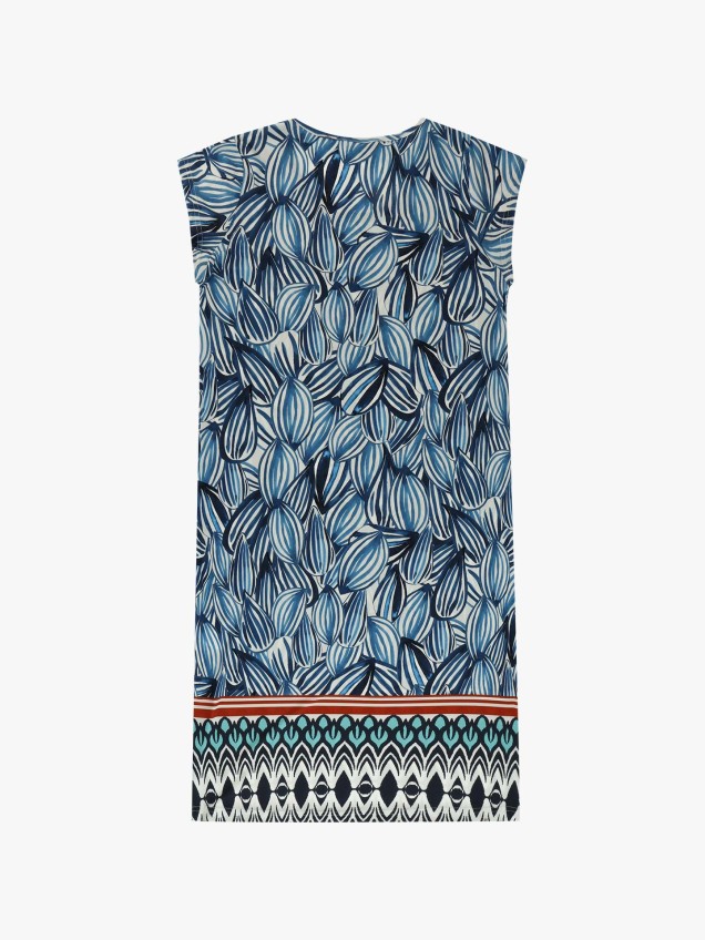 Vestido de Praia Estampado