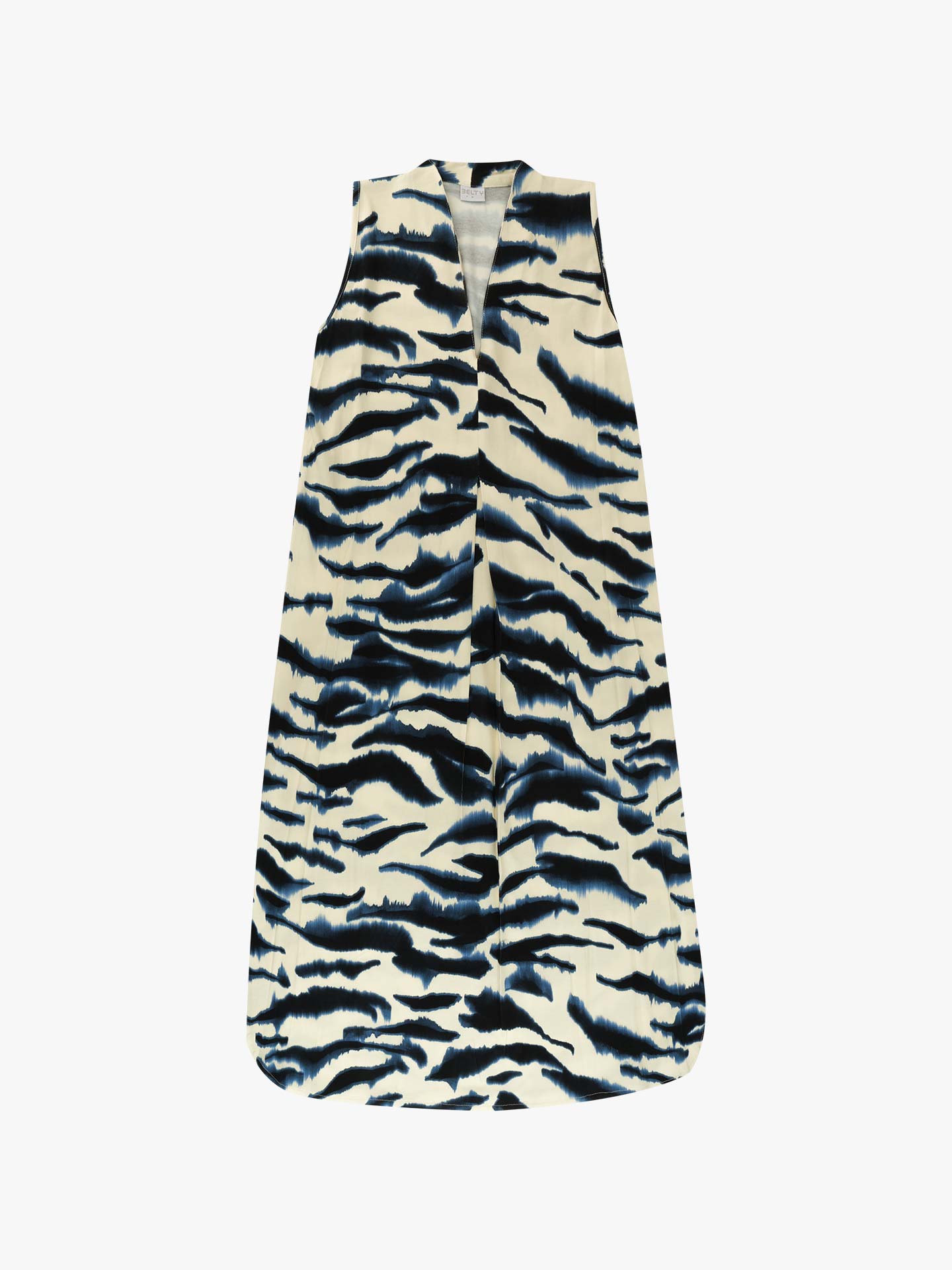 Vestido de Praia Midi Estampado