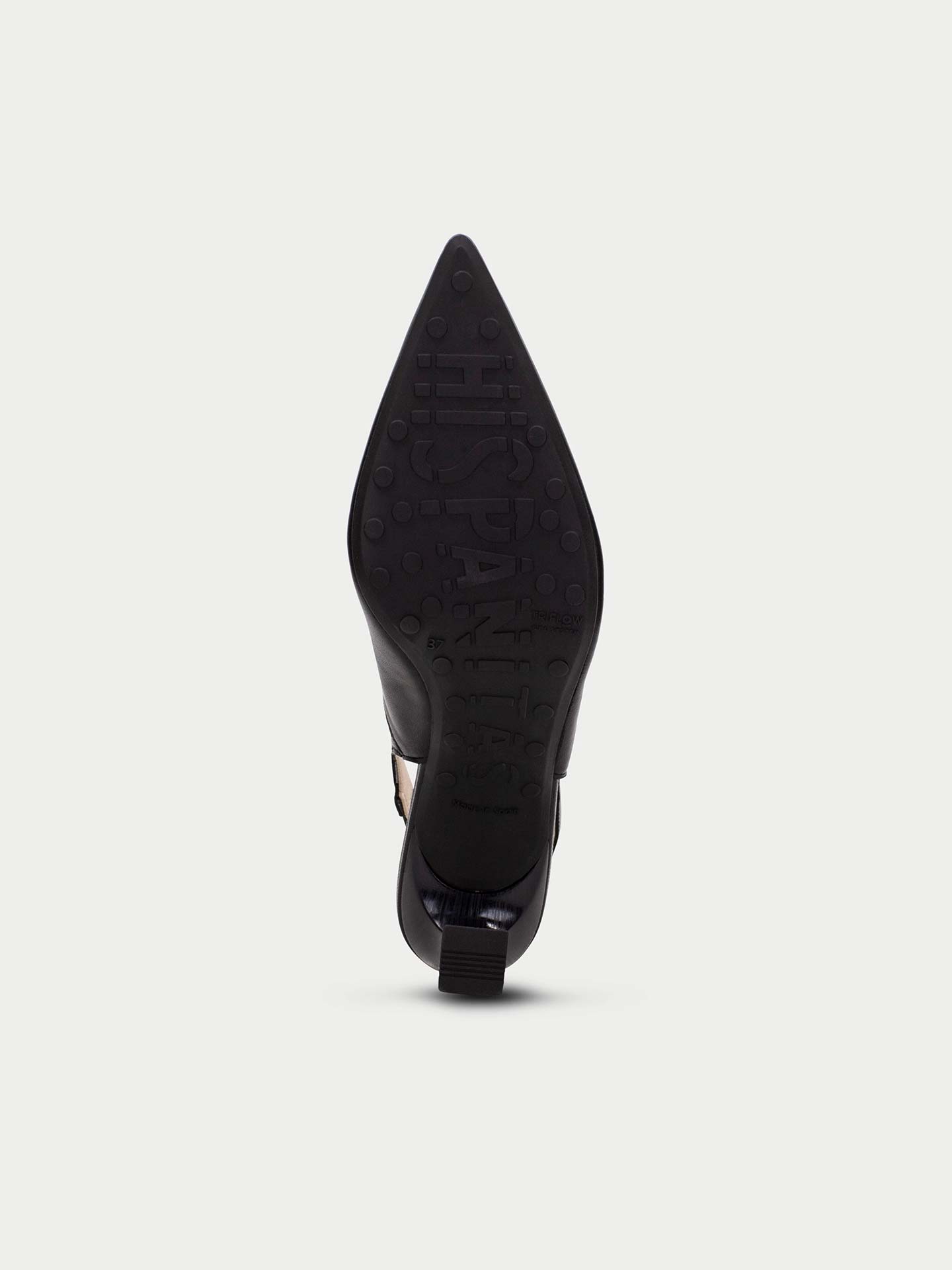 Sapato Slingback em Pele