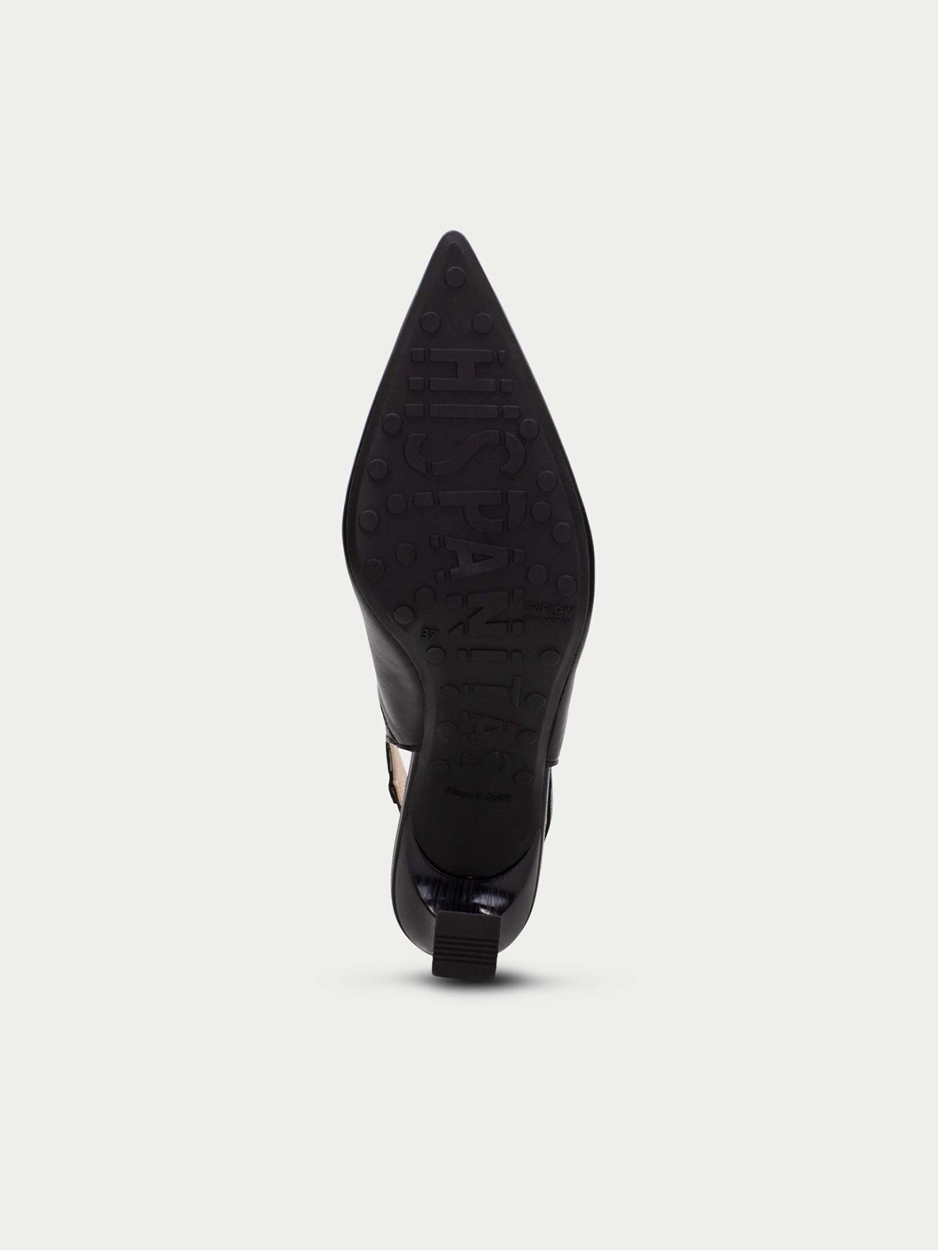 Sapato Slingback em Pele