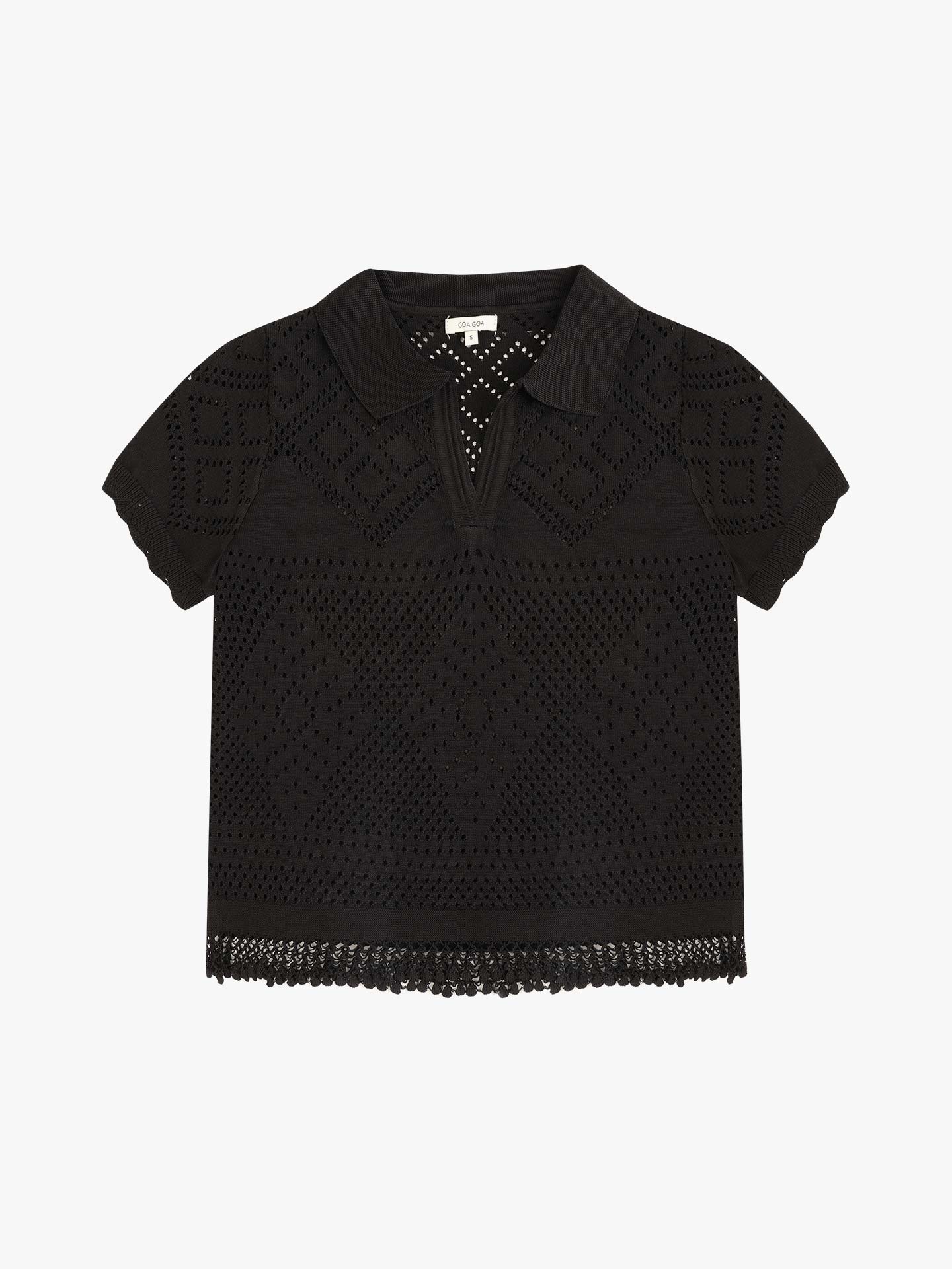 Polo de Malha Ajourada