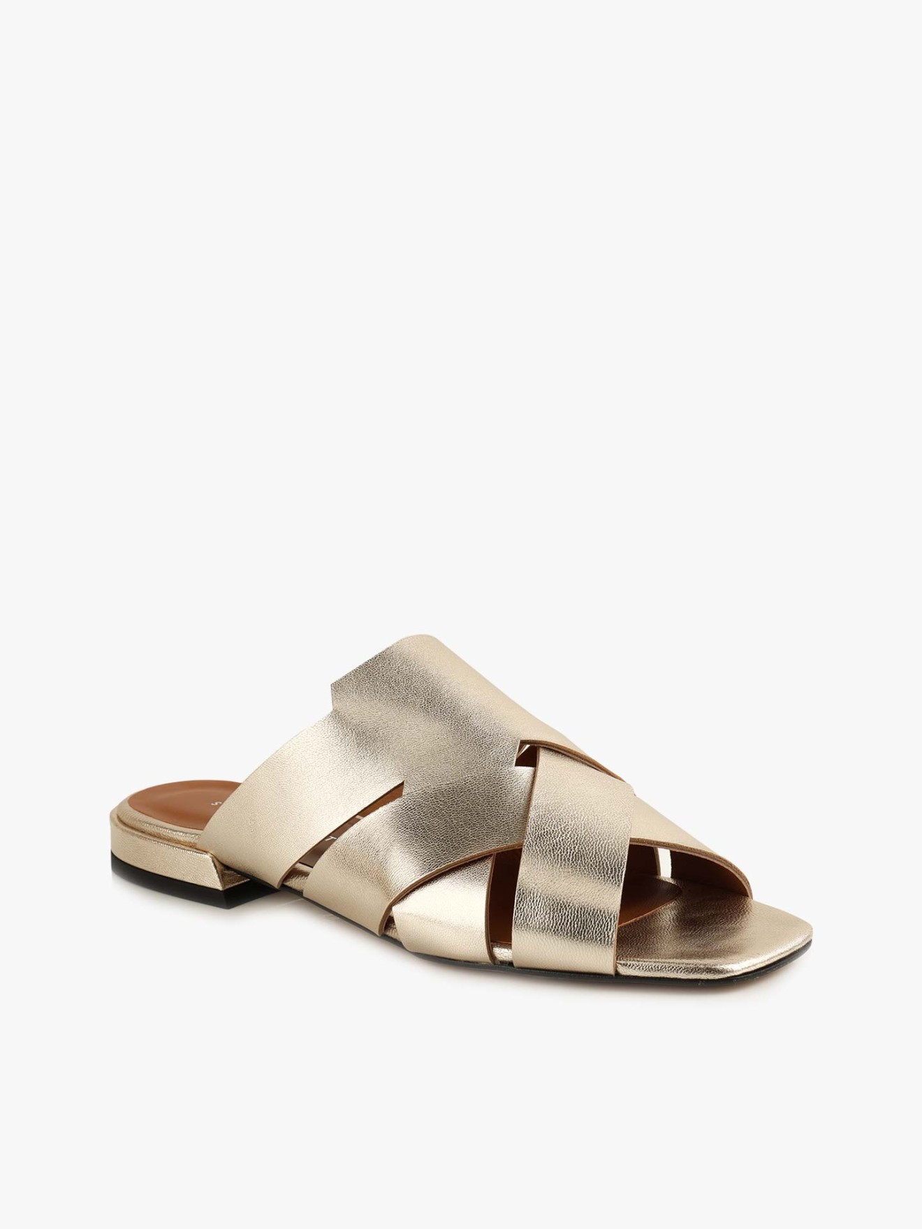 Chinelas em Pele