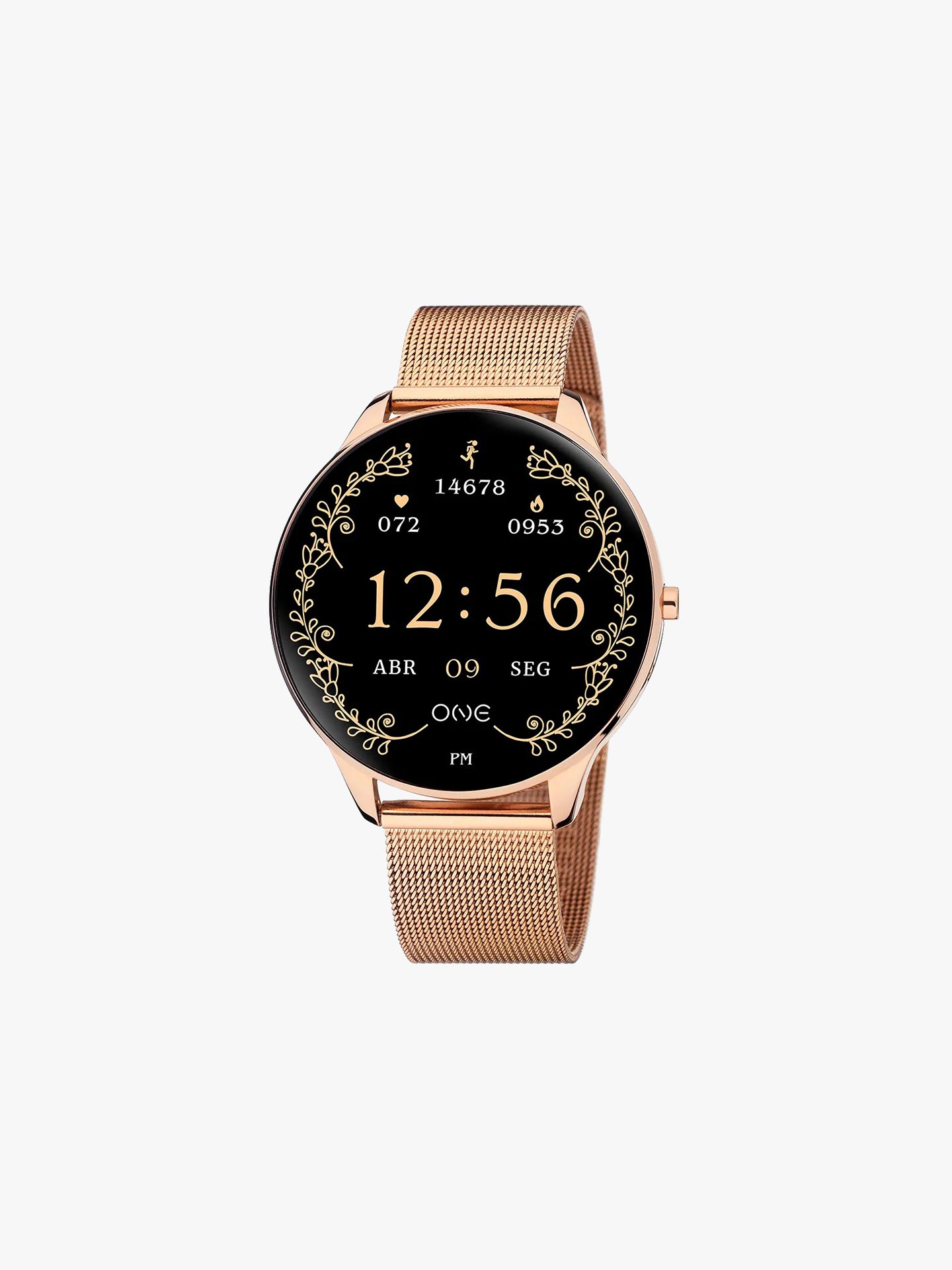 Smartwatch Slim Rosegold Mesh