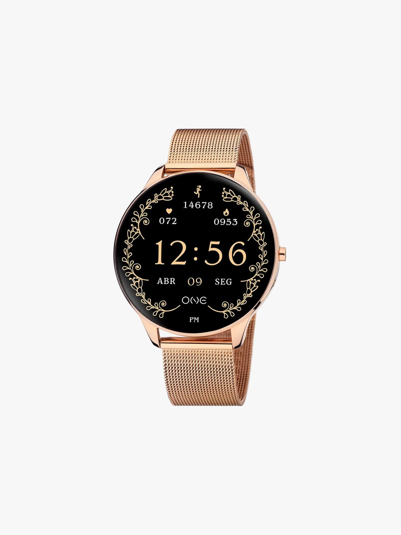 Smartwatch Slim Rosegold Mesh