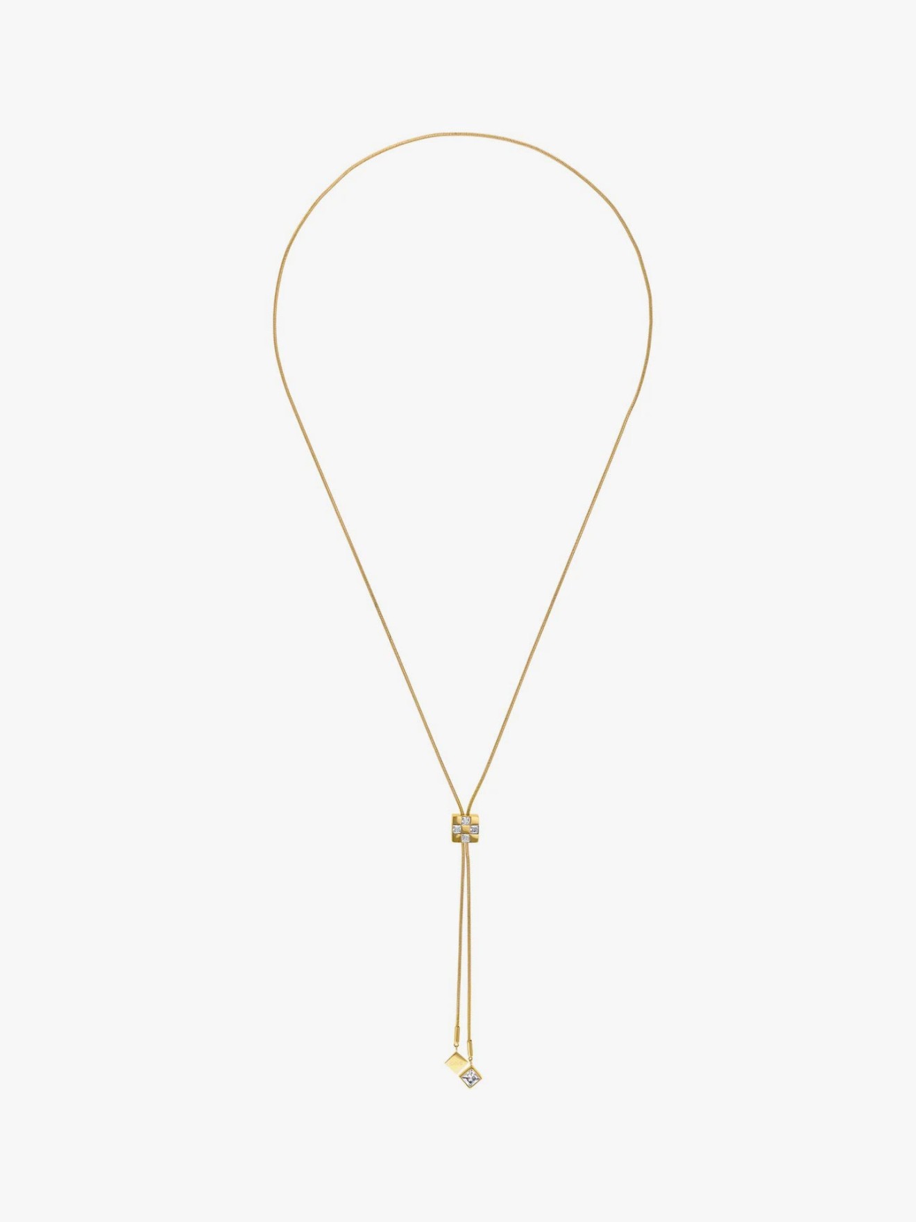 Colar Chess Long Gold