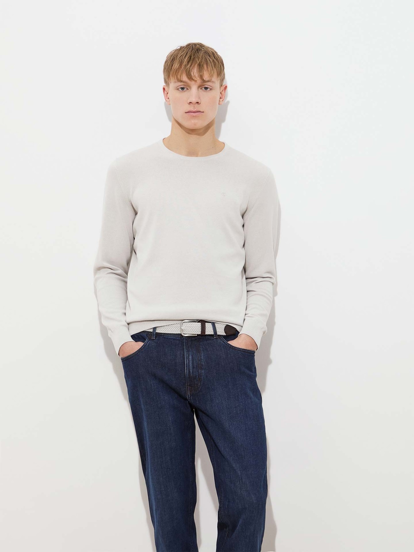 Camisola de Malha em Algod�o