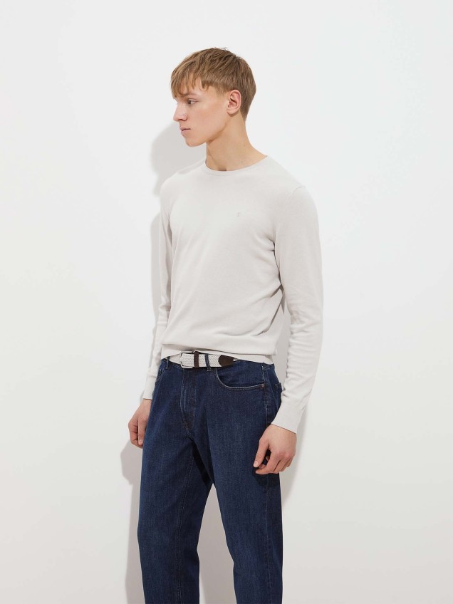 Camisola de Malha em Algodão
