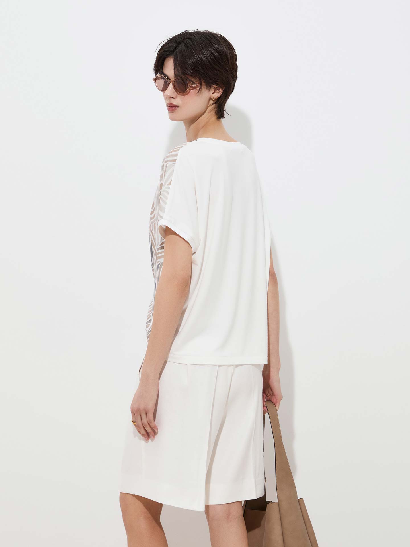T-shirt com Estampado