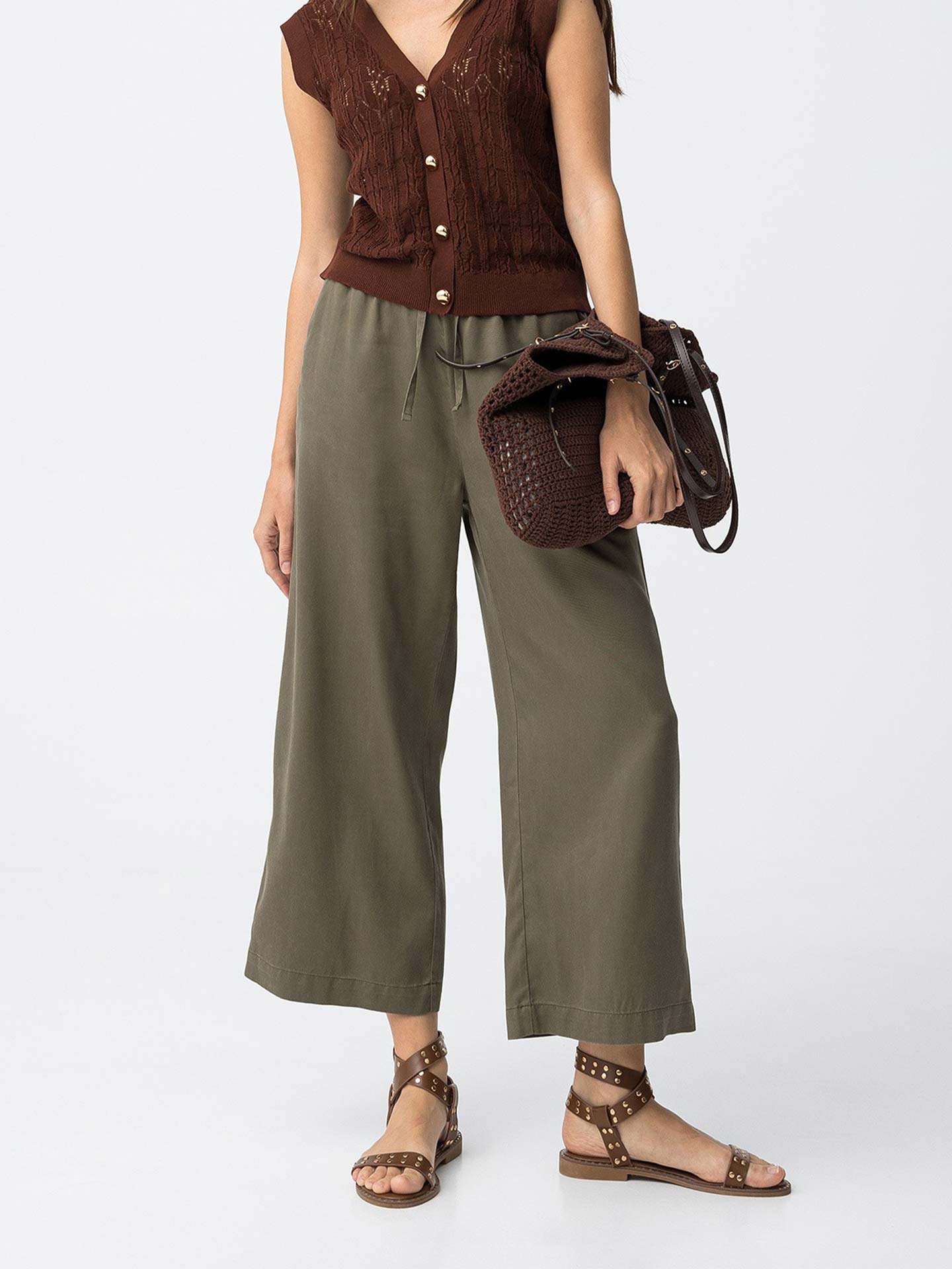 Calças Wide Leg