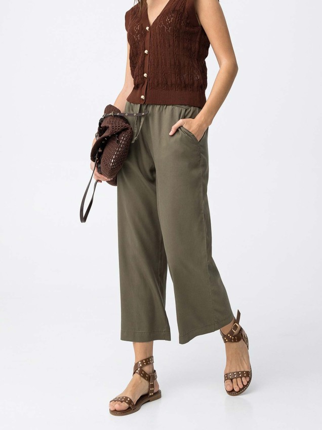 Calças Wide Leg