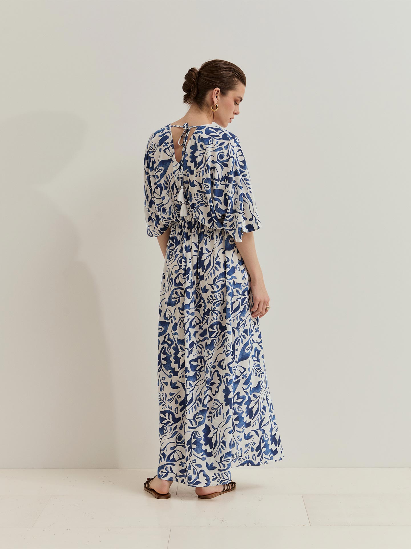Vestido Comprido Estampado