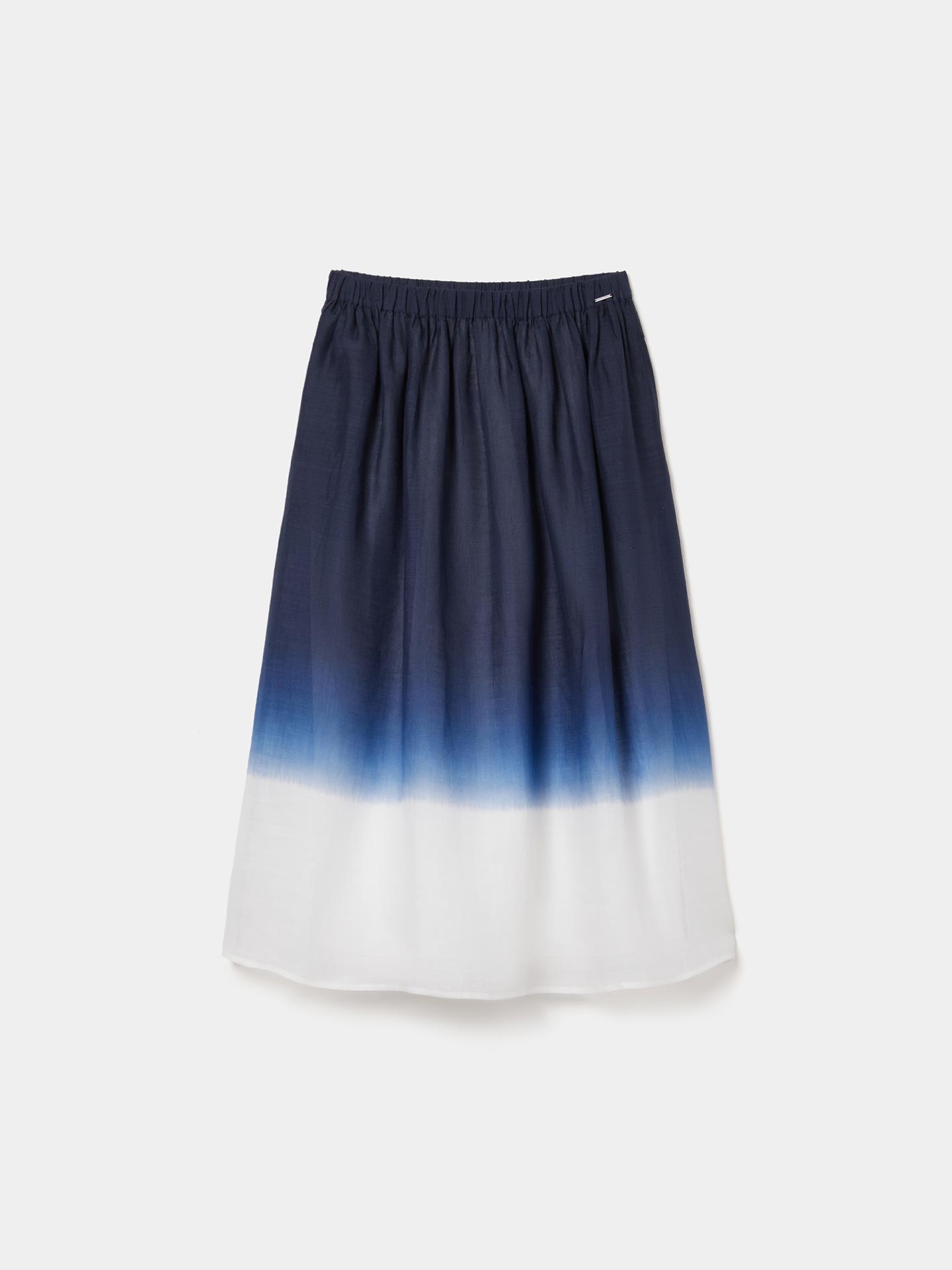 Saia Midi com Efeito Tie-dye