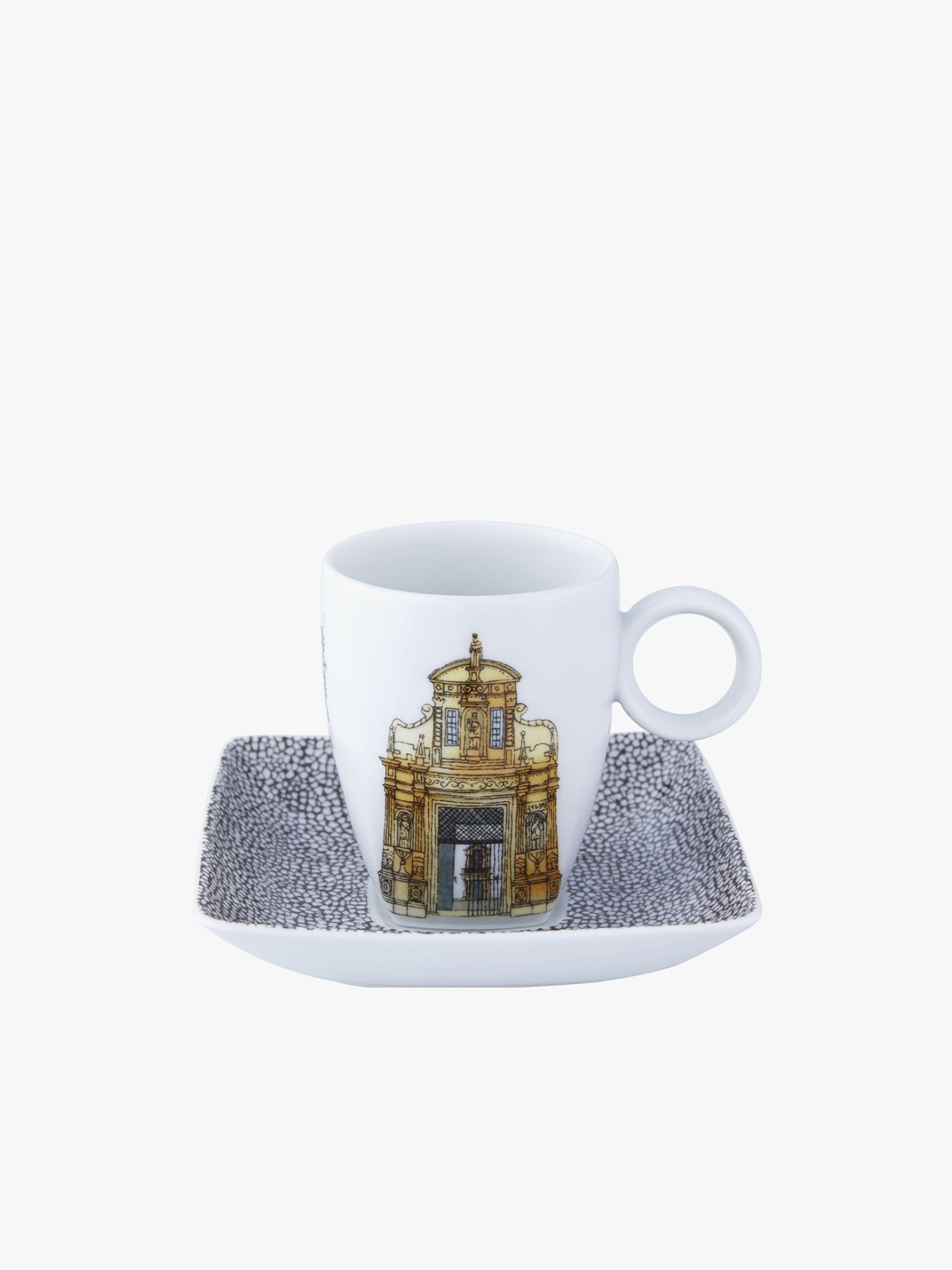 Conjunto de 4 Chávenas de Café com Pires Alma de Coimbra