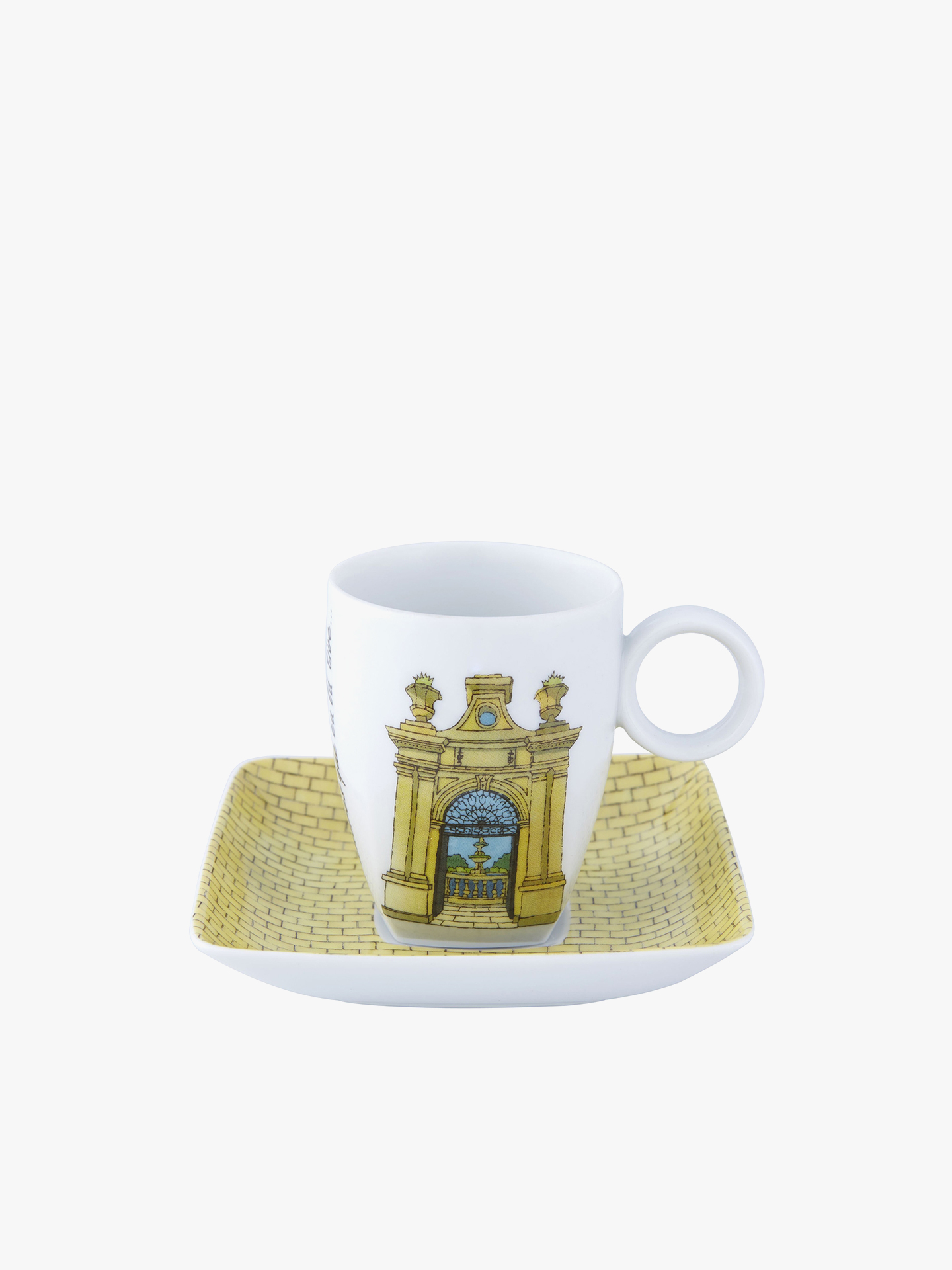 Conjunto de 4 Chávenas de Café com Pires Alma de Coimbra