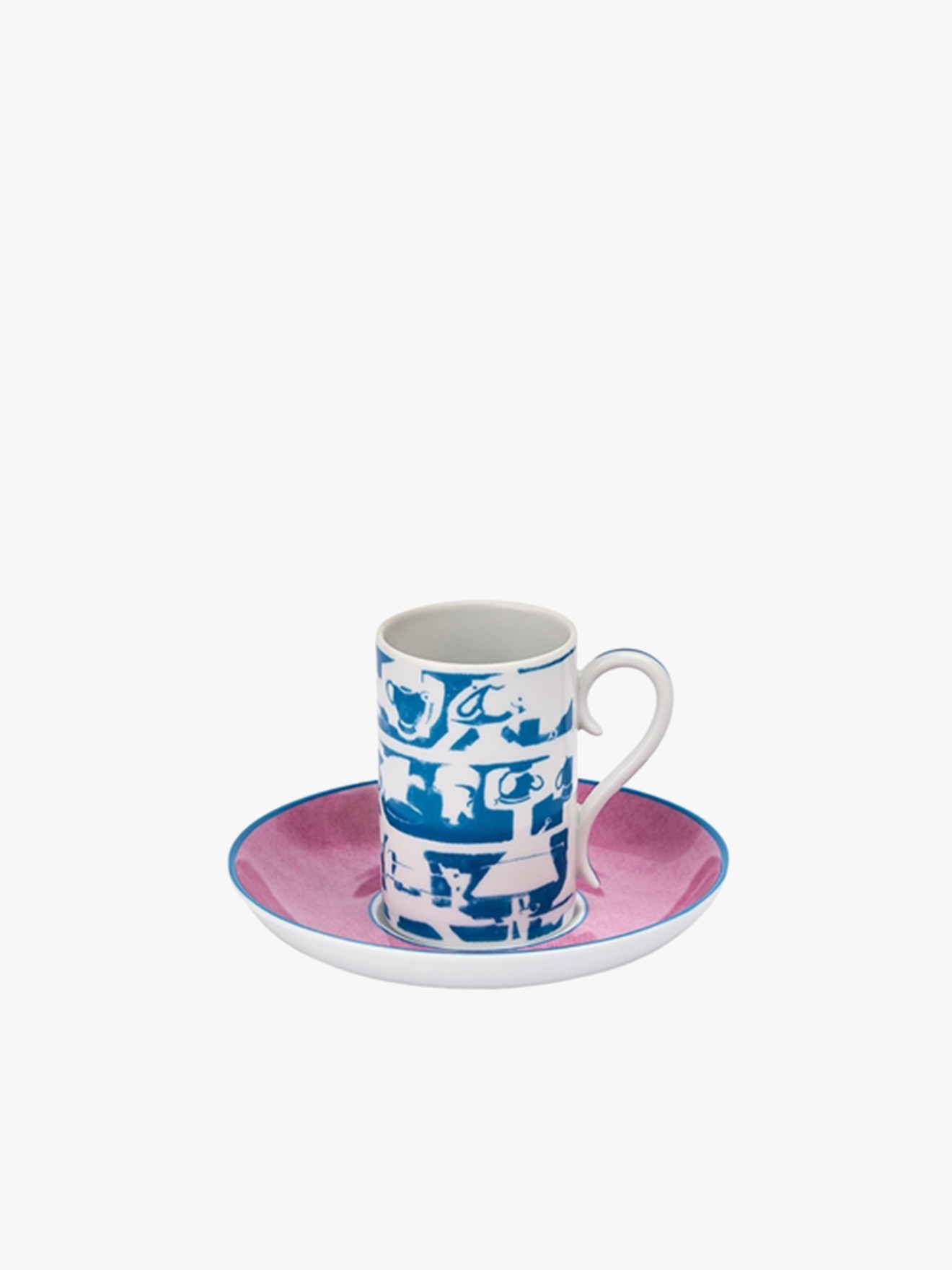 Conjunto de 4 Chávenas de Café com Pires Cadernos de Viagem