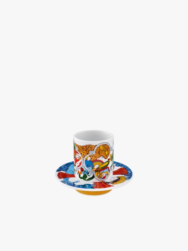Conjunto de 4 Chávenas de Café com Pires Portuguese Odyssey